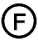 F inside a circle means that your garment can be dry cleaned using any solvent. A dry cleaner knows how to handle the garment and use the correct solvent for optimal cleaning.