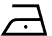 One dot inside the iron symbol means that your garment can be ironed at a low temperature (maximum 110 degrees celsius). A steam iron may be used with caution.