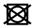 A cross over the tumble dryer symbol means that your garment cannot be tumble dried.