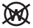 A cross over the W inside a circle means that your garment cannot be cleaned using a wet cleaning process. 