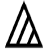 A triangle with two oblique lines inside means that your garment can be bleached, but not  with chlorine bleach.